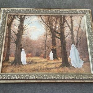 Viral Ghostly Forest Art Print